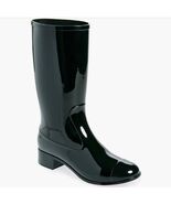 Jeffrey Campbell Showers Waterproof Rain Boot (Women) 8M, Black Gloss, NWT - €76,87 EUR