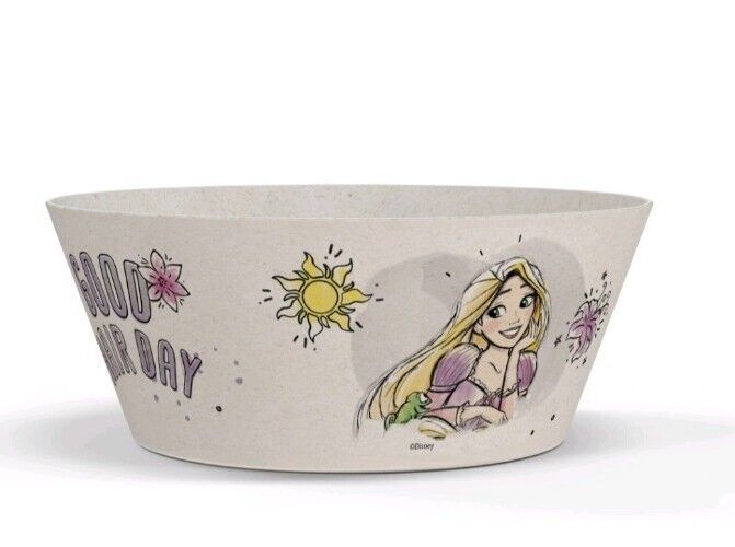 Zak Designs ~ Four (4) ~ DISNEY PRINCESS ~ 22 Oz ~ Melamine ~ 6&quot; Dia. Bo... - $26.18