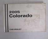 2005 Chevrolet Colorado Owners Manual [Paperback] Chevrolet - $24.22
