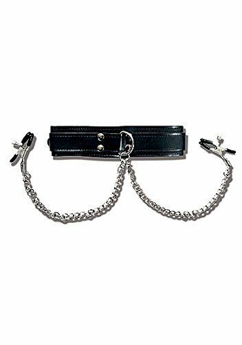 Sportsheets Collar With Nipple Clamps - $28.21