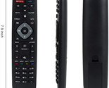 New Tv Remote Control For All Philips Lcd Led Smart Tv Netflix Vudu Youtube - £12.64 GBP