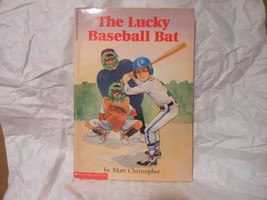 Scholastic Inc. &quot;The Lucky Baseball Bat&quot; By Christopher, Matt 1991 PB USED - $83.71 MXN