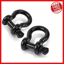 Rugged D Ring 3/4&#39;&#39; Shackle Pack - 44,000 lbs Break Strength, Universal Fit - $32.97