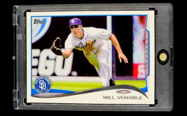 2014 Topps #64 Will Venable San Diego Padres Baseball Card - £0.92 GBP