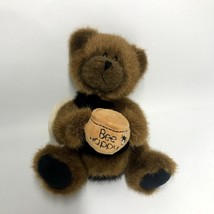 Boyds Bears Brown Teddy Bear Bee Happy Wings Bow Plush Stuffed Toy Anima... - €34,31 EUR