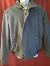 fan club wool bomber jacket size 40 - £44.01 GBP