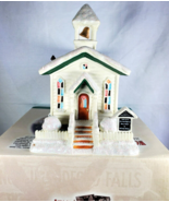 It&#39;s a Wonderful Life Illuminated Village Bedford Falls Church Enesco Ch... - £120.76 GBP