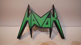 HAVOK 3D Logo Sign - Thrash Metal Band Memorabilia - $22.99