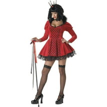 California Costume - Dark Queen of Hearts - Adult Costume - Small - Red/ Black - £33.19 GBP