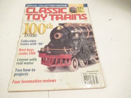 CLASSIC TOY TRAINS JULY 2002- 100TH ISSUE -  FAIR CONDITION  - HH1 - $3.75
