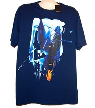 Bugatchi Blue Egsotic Design Cotton Men&#39;s T- Shirt Shirt Size XL - £66.72 GBP