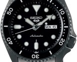 Seiko 5 Gents Automatic Divers Style Sports Watch SRPD65K1 Double Black ... - $223.04