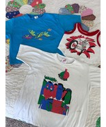 Lot of 3 Vintage Shirts Kids Youth bumbershoot 90&#39;s looney tunes OP Smal... - $828.47 MXN
