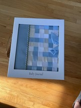 AD Sutton Baby Book Journal Boy Blue Satin Ribbons - $34.65
