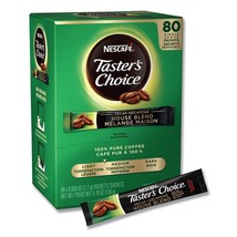 160 Ct Nescafe Taster&#39;s Choice Decaf House Blend Instant Coffee Packets-NO BOXES - £37.97 GBP