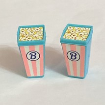 Vintage Barbie Doll Movie Theatre Snack Bar 1995 Popcorn box - $12.63
