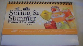 Finest Call Spring &amp; Summer 2015 Cocktail Recipe Collection Book Spiral ... - £7.85 GBP