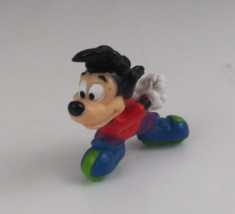 Vintage 1992 Disney Goof Troop Max Rollerblading 2&quot; Kellogg&#39;s Toy - £3.80 GBP