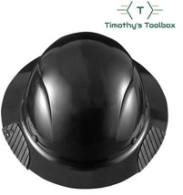 LIFT Safety HDF-15KG DAX Black, Full Brim Hard Hat w/ Ratchet Suspension... - $95.75