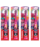 4-Pack New Colgate Kids Battery Powered Toothbrush, Trolls, Extra Soft B... - $32.99