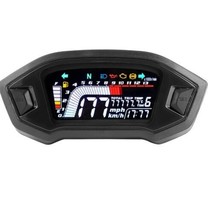 Motorcycle Universal LCD Digital Odometer LED Speedometer For 2,4 Cylind... - $28.01