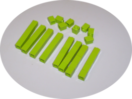 48 Used LEGO 1 x 1 Lime Green Bricks 3005  - £7.95 GBP