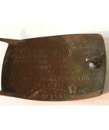American Revolution Bicentennial 1776-1976 Brass Belt Buckle 93-179 - £7.51 GBP