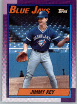 1990 Topps 371 Jimmy Key  Toronto Blue Jays - £0.98 GBP