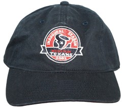 Vintage Houston Texans NFL Football Hat - Reebok Blue Cap Inaugural Season 2002 - £10.22 GBP