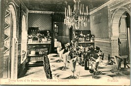 Vtg 1900s UDB Postcard Granada Spain Dining Room of the Pension Villa Carmana  - £2.65 GBP
