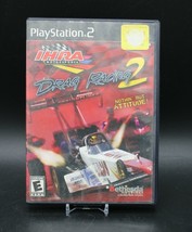 IHRA Motorsports Drag Racing 2 (PlayStation 2, 2002) No Manual Tested &amp; Works - £5.53 GBP