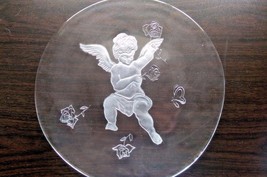 Vintage Smith Glass 13&quot; Christmas Platter Plate - With Box - £11.98 GBP