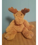 Moose Deer Plush Brown Stuffed Animal Soft Toy Great Condition COMBINED ... - £6.81 GBP