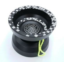 Unresponsive YoYo Professional Trick Magic CNC Yo-Yo Anodized Metal Black Matrix - £14.14 GBP