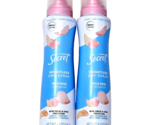 2 Pack Secret Weightless Dry Spray Wild Rose Argan Oil Sweat &amp; Odor Prot... - £23.59 GBP