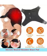 Winter Heating Wrap Electric Heated Shoulder Brace Heating Pad Therapy S... - $380.79 MXN