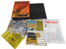 Rise and Decline of the Third Reich Vintage Avalon Hill WWII Board Game ... - $19.75