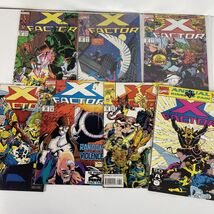 X-factor Comic lot of 7 Volume 1 21-98 And Annual 5 Marvel Comics 1987-1993 - $15.19