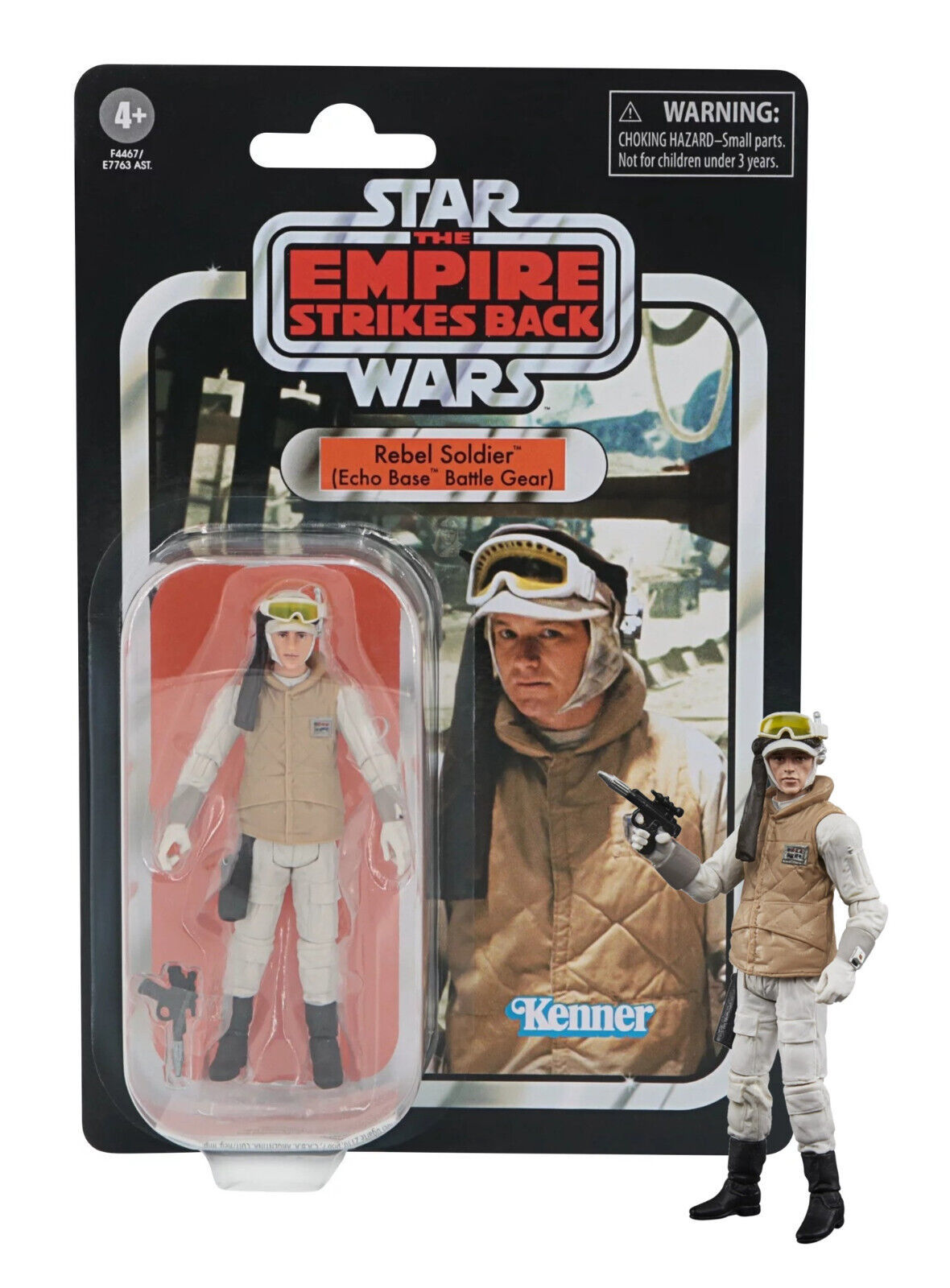 Kenner Star Wars The Empire Strikes Back Rebel Soldier (Echo Base) 3.75" Fig NIP - £9.34 GBP