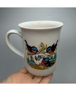 Vintage USSR Porcelain Mug Kyiv EKHZ 250ml Bird Music Design Soviet Cup ... - $95.00