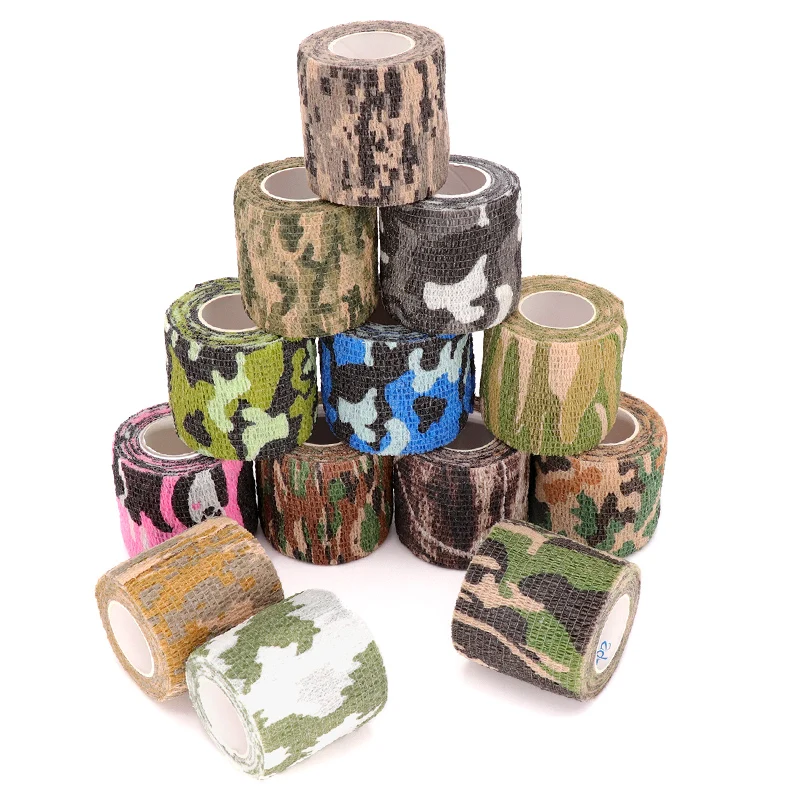 Sporting 2.5cm Bandage Camouflage Sportings Elastic Wrap Tape A Hunt Disguise El - £23.45 GBP