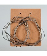 Sterling Silver Twisted Loop Earrings - €64,11 EUR