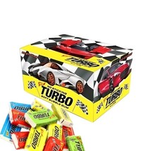 TURBO Chewing Soft Bubble Gum, Sweet Retro Gift, Childhood taste 100pcs ... - £20.27 GBP