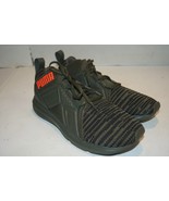Puma Youth Kids Dark Green Enzo Bold Knit Jr Shoes Sneakers Size 5.5c - $33.69 CAD