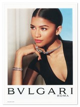 Print Ad Bulgari Magnifica Campaign Zendaya 2021 Magazine Advertisement - $9.70