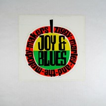 Ziggy Marley and the Melody Makers Joy &amp; Blues Album 1993 Promo Sticker ... - £11.75 GBP