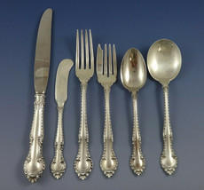 English Gadroon by Gorham Sterling Silver Flatware Set for 12 Service 82... - £3,151.69 GBP