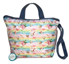 Le Sportsac Plumeria Rainbow Hawaii Exclusive Easy Carry Tote,Tropical Floral - £86.72 GBP