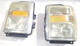 Pair of Headlamp Assembly OEM 2008 2009 2010 Ford F350 F25090 Day Warran... - $142.54