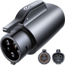 Ecogenix Tesla to J1772 Charging Adapter (Max 80A, 240V), NACs - $43.56